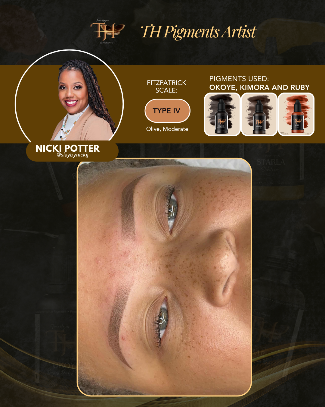 TH Pigments -PMU Inks with Ultra Micronized Technology for Easy Implantation on All Skin types