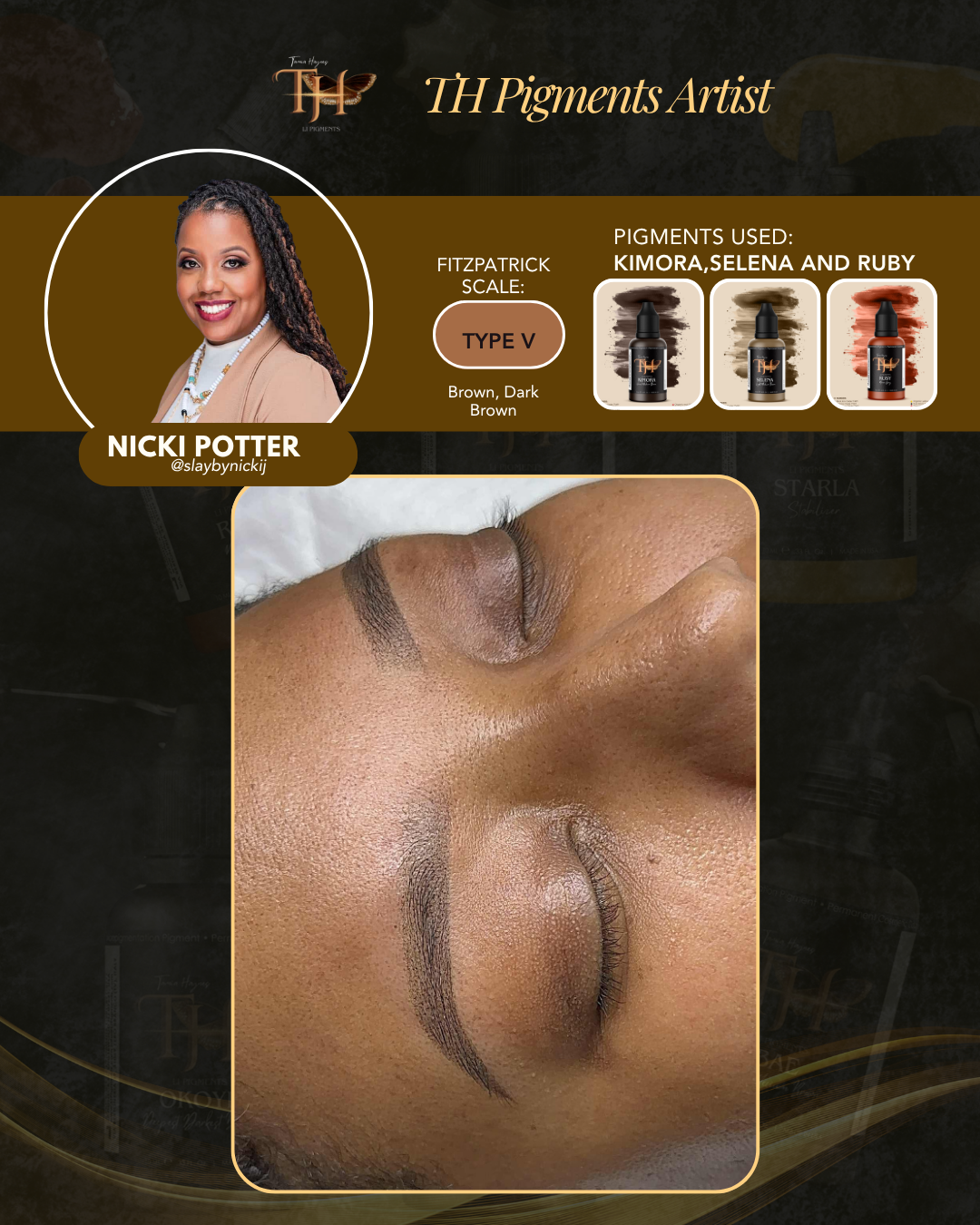 TH Pigments -PMU Inks with Ultra Micronized Technology for Easy Implantation on All Skin types