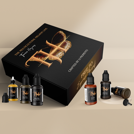 TH Pigments -PMU Inks with Ultra Micronized Technology for Easy Implantation on All Skin types